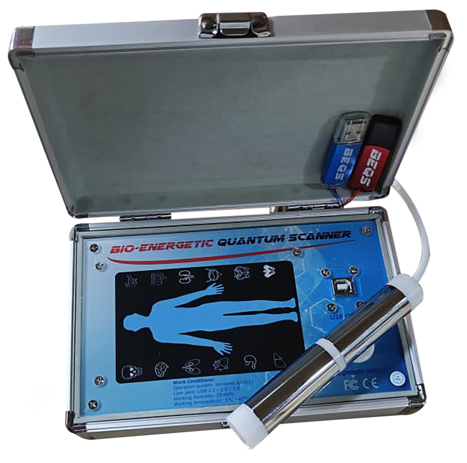 Bioescáner Cuántico de Resonancia Magnética - Bio-Energetic Quantum Scanner